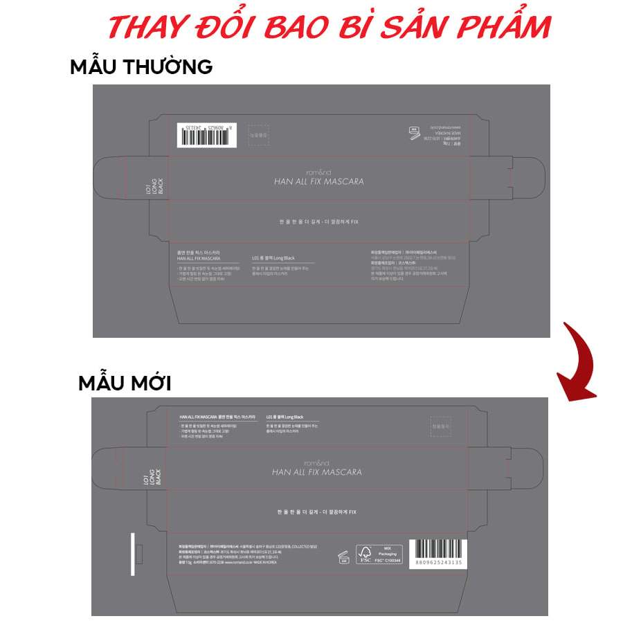 Romand Han All Fix Mascara ảnh 8