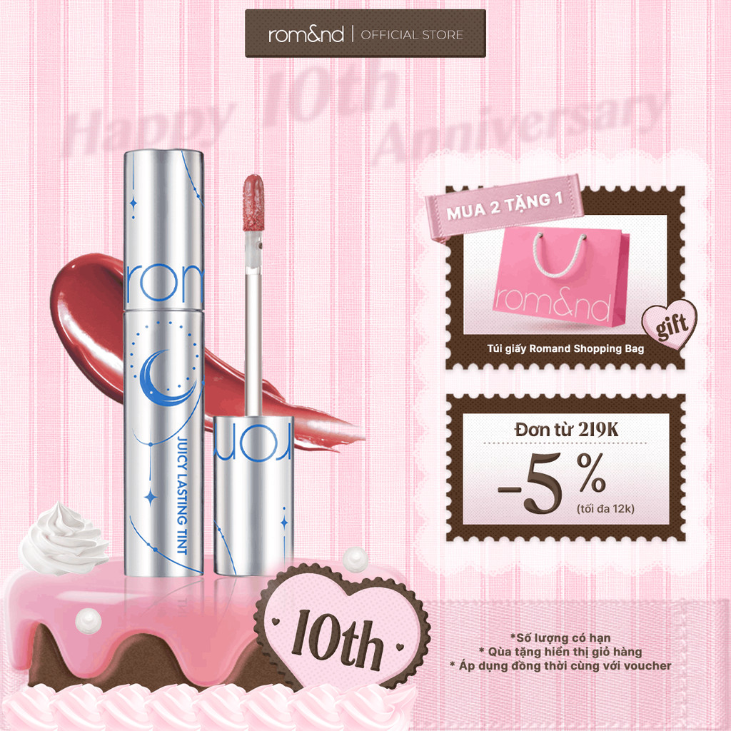 Romand Juicy Lasting Tint Solunar Edition ảnh 1