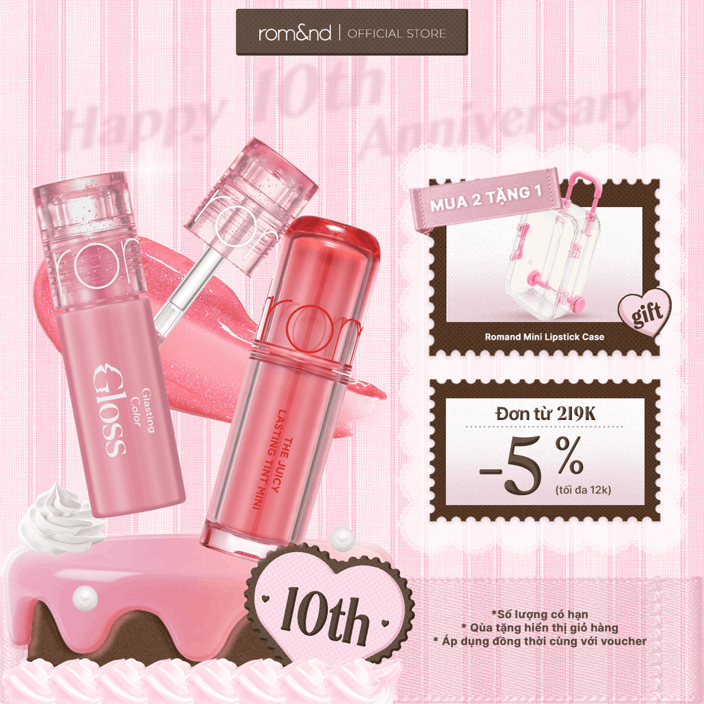 Romand Mini Juicy Lasting Tint Gloss ảnh 1